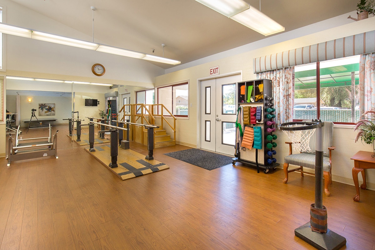 The rehab gym at the Diablo Valley facility