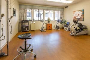 The rehab gym at the Diablo Valley facility